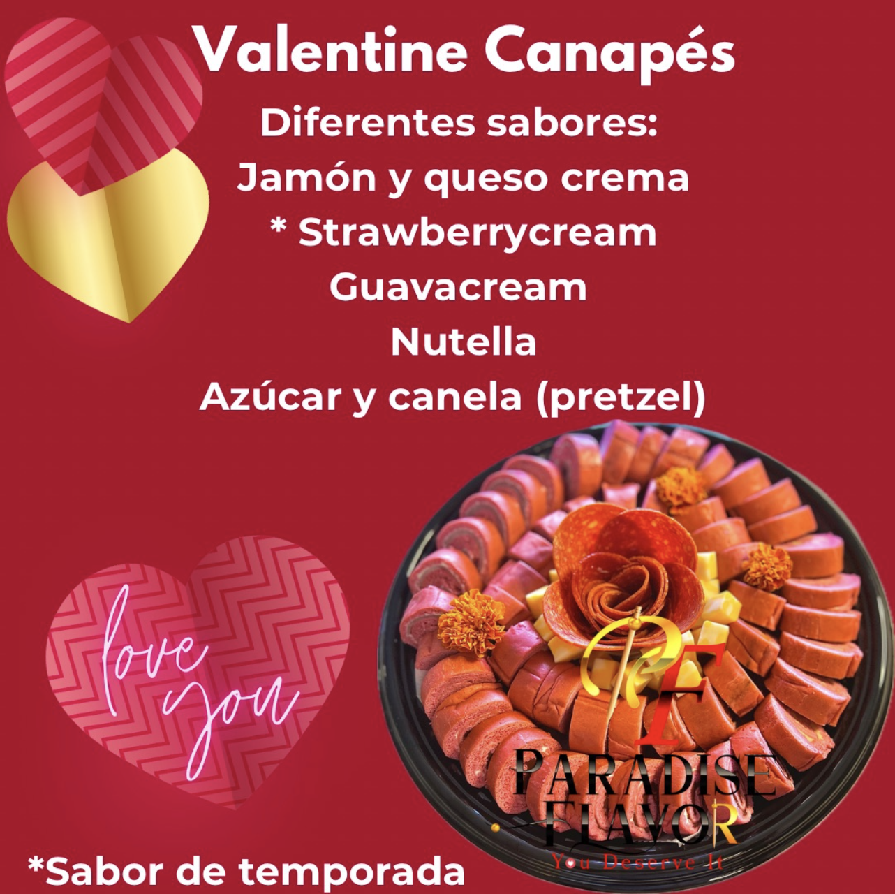 Brochetas caprese artesanales